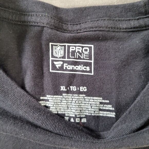 Pittsburg Steelers Long Sleeve T Shirt Pro Line Fanatics Logo Mens Size XL - Picture 4 of 8